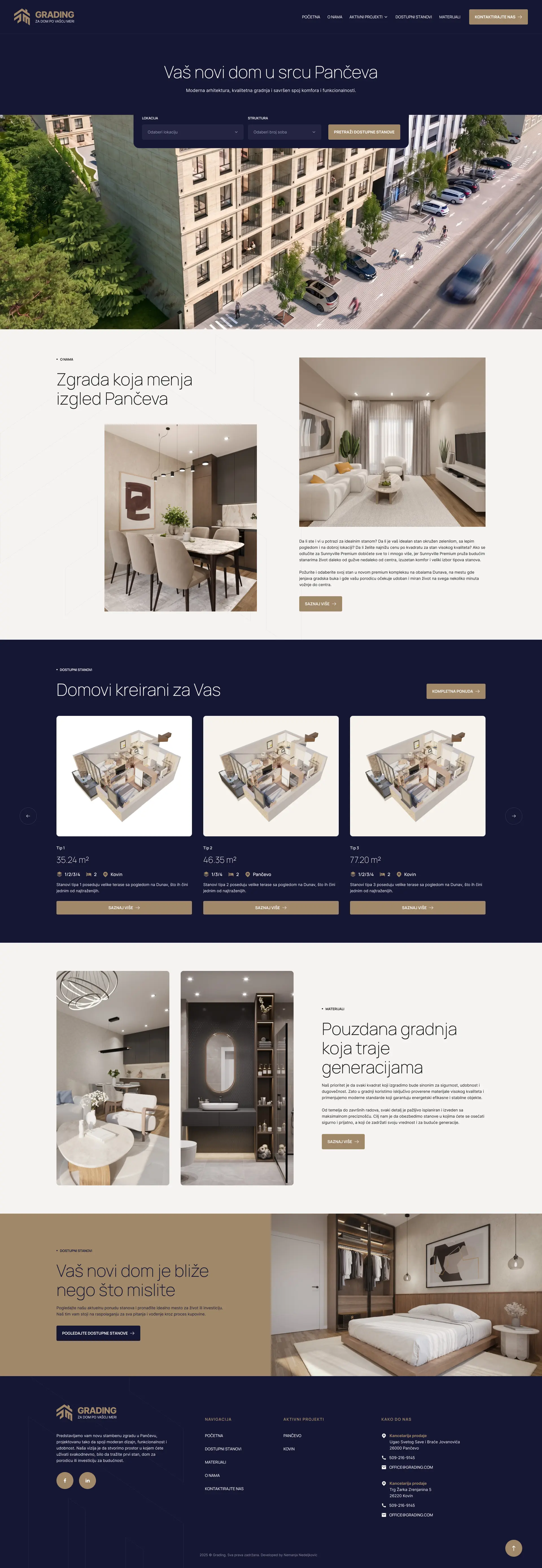 GradingPro – cela početna stranica